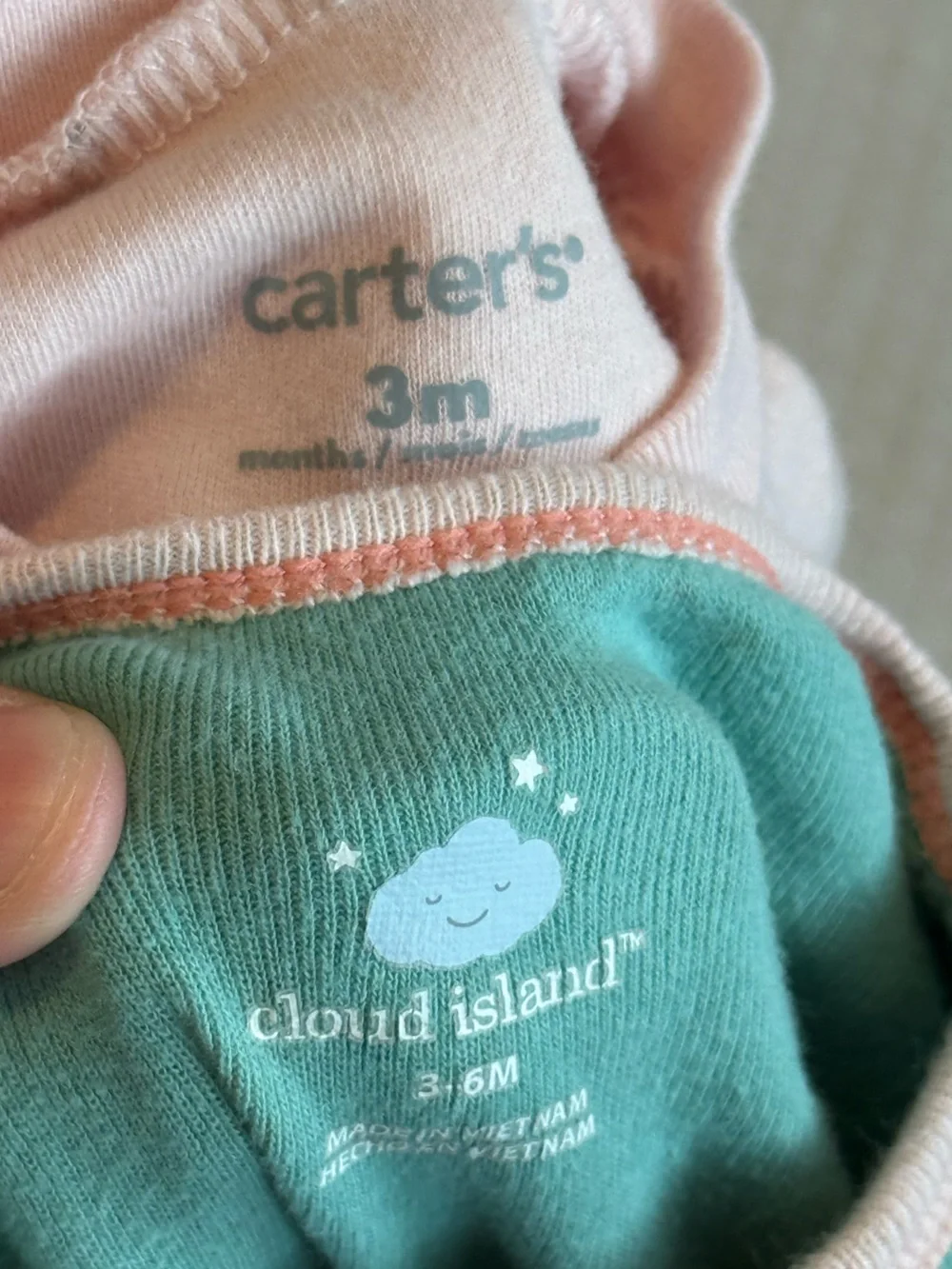 Bundle of Footie Printed Onesies - 3/6m